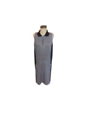 GG Blue Size L Large Luxe Sport Golf Pickleball Tennis Activewear Dress